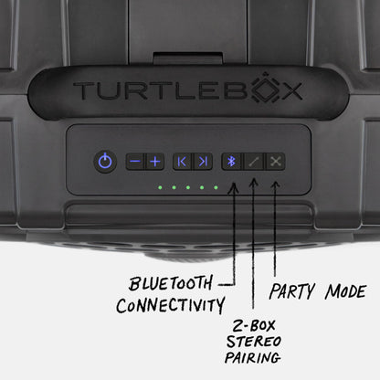 Turtlebox Original Gen 3: Portable Outdoor Bluetooth Speaker – Ultra-Loud (120dB), Waterproof (IP67), Rugged, Impact-Resistant, 3-Day Battery | Party Mode: Unlimited Pairing Stereo, Gray/Hot Pink