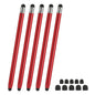 PATIKIL 5 Pcs Stylus Pens for Touch Screens, 2 in 1 High Sensitivity Universal Pen Capacitive Stylus for Phone Tablets Laptop Touch Screen Devices, Blue