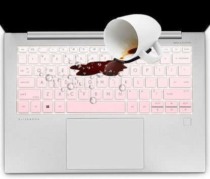 Keyboard Cover for HP EliteBook 830 835 840 845 1040 G9 G10 2023 2022 13.3 14 inch Laptop Accessories Keyboard Protective Skin (Not fit The 830/840/845/1040 G8 G7 G6 G5 G4 G3) -Ombrepink