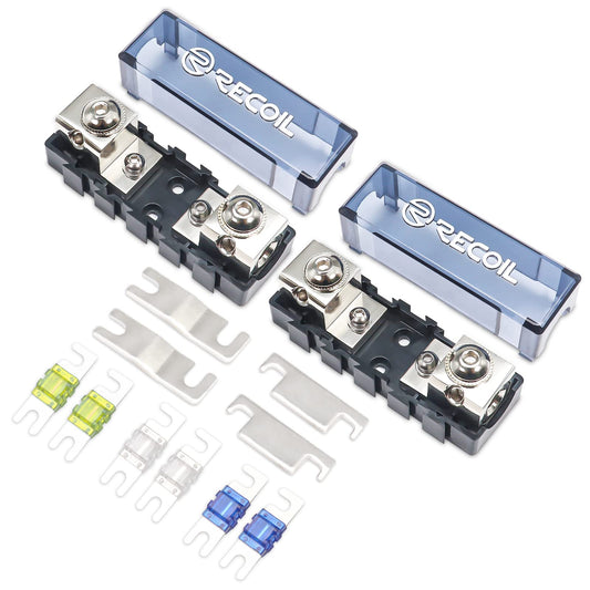 Recoil MFHA-2 Fuse Holder 0/2/4 Gauge Modular Inline ANL Mini-ANL