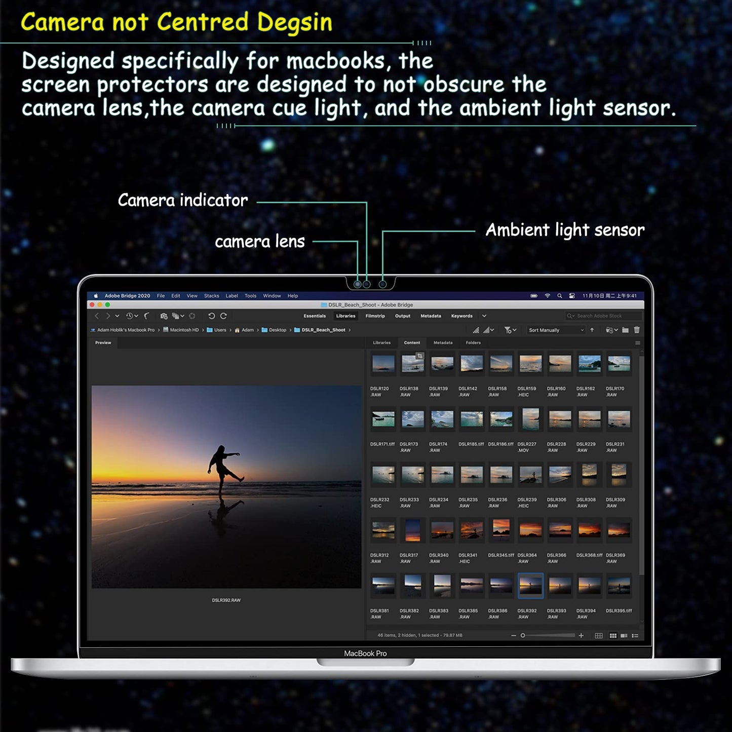 for Macbook Air Screen Protector 13“ Anti-Glare Blue Light Screen Filter