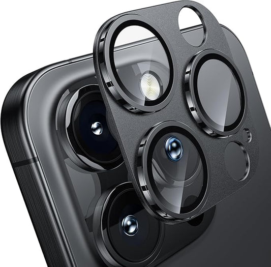 WSKEN for iPhone 16 Pro/iPhone 16 Pro Max Camera Lens Protector - Matte