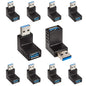 Cmple - USB B to B Adapter USB 2.0 Female to Female Coupler Jack to Jack Connector Converter for Printer Cable Scanner HDD External Hard Drive - 10 Pack