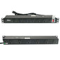 Tecmojo 1U Rack-Mount Horizontal 8-Outlet PDU, UL Listed PDU with Surge Protection LED Indicators 6ft Cord Power Distribution for IT and Network Server Racks(SKU# 13110801)