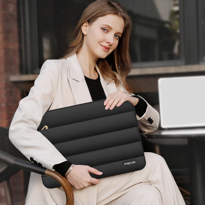 MOSISO Laptop Case 13.3 inch,13-13.3 inch Puffy Laptop Sleeve Carrying Case