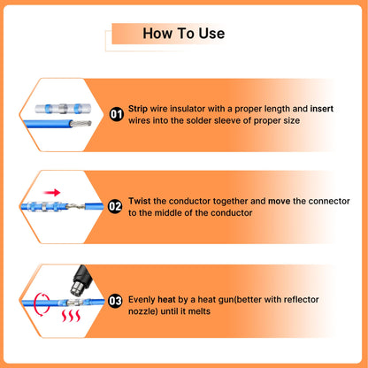 Ultimate All-in-One Heat Shrink Solder Seal Wire Connectors Kit – Wire Striper, Heat Gun, Kuject 2000PCS Waterproof Solder Stick Butt Connectors, Electrical Wiring Connector Kit for Marine Automotive