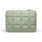 U Brands Nylon Puffer Zipping Medium Laptop Sleeve, 9.75" x 13", Computer Accessories, Laptop Bag for MacBook Pro, MacBook Air, Chromebook, HP Computer, Matcha Green
