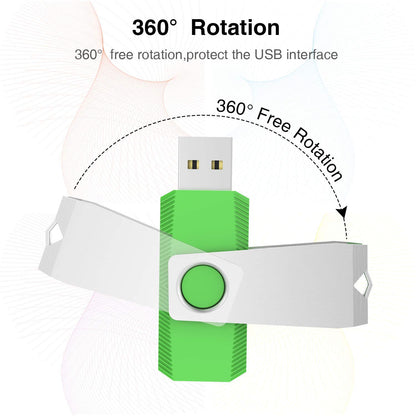 Aiibe 5 Pack 64GB USB 3.0 Flash Drive 64GB USB 3.0 Drive 5 Pack Thumb Drive Memory Stick USB Stick 64 GB (5 Mixed Colors: Black Red Cyan Green Purple)