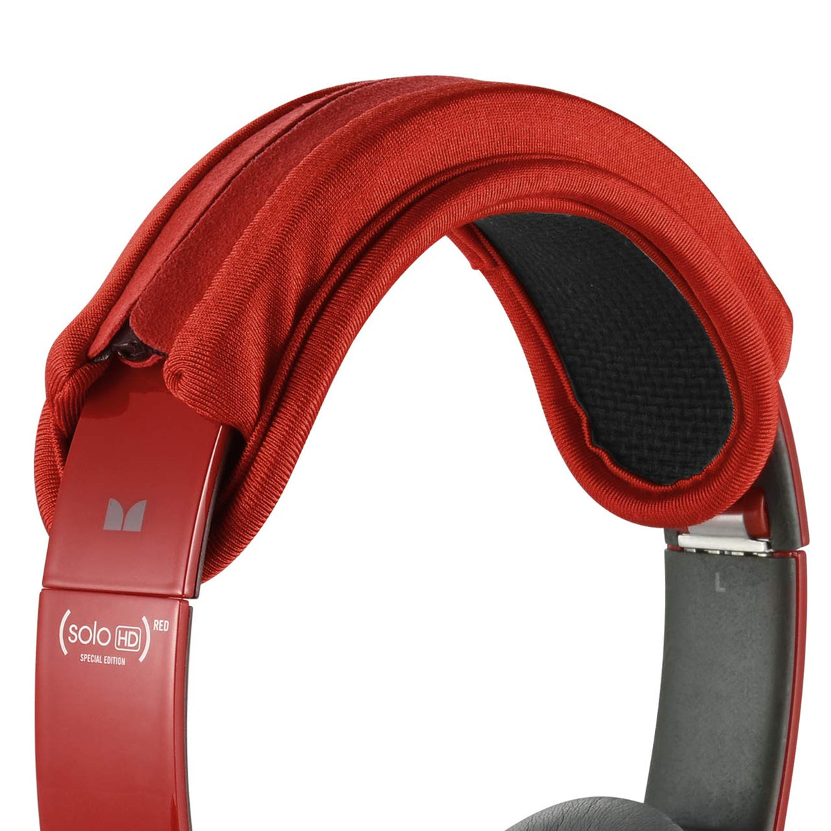 TXEsign Universal Replacement Headband Cushion Pad Cover Protector Compatible with ATH M50X, QC 35i/35ii, QC25, Solo 2/Solo 3, Studio 2/3 Headphones (Red)