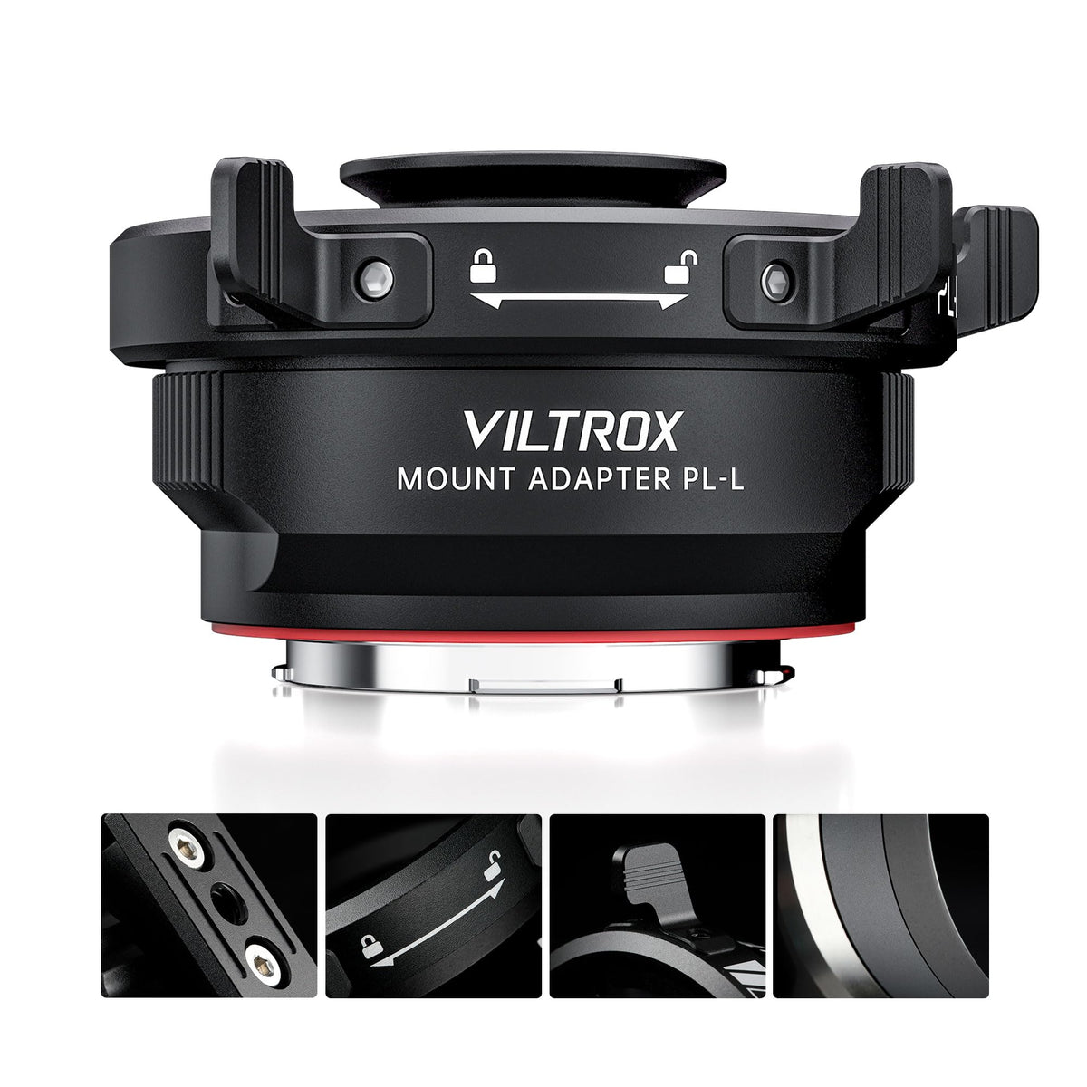 VILTROX PL-Z Lens Adapter, Lens Converter Ring Camera Lens Mount Adapter Ring Compatible with PL Lens to to Z Mount Nikon Mirrorless Camera Z5 Z50 Z6 Z6II Z7 Z7II Zfc