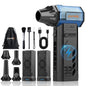 Electric air Duster，250,000RPM Super Power mini Blower,2 Swappable Battery