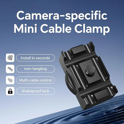Camera Cable Lock Clamp,DSLR Camera Digital USB Cable Lock Clip Clamp HDMI Protector DSLR Cable Clamp