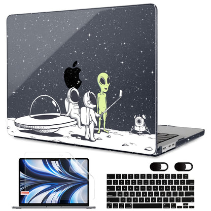 MEEgoodo Case for M5/M4/M3/M2 MacBook Air 13 inch Case 2026 2025 2024 2022, Fit Model A3449/A3240/A3113/A2681, Laptop Hard Shell Compatible with MacBook Air 13.6-inch, Composition Book Purple