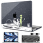 MEEgoodo Case for M5/M4/M3/M2 MacBook Air 13 inch Case 2026 2025 2024 2022, Fit Model A3449/A3240/A3113/A2681, Laptop Hard Shell Compatible with MacBook Air 13.6-inch, Composition Book Purple