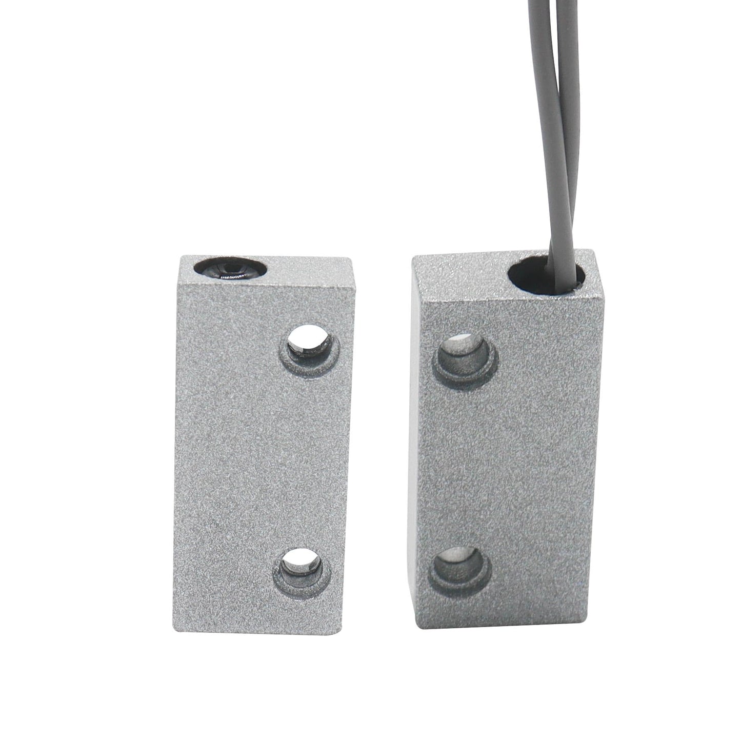 FOCMKEAS Magnetic Reed Switch, NO, 2 Wire, Zinc Alloy Sliver, MC-51