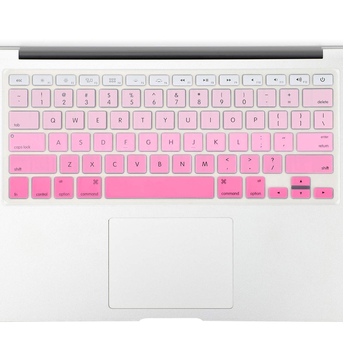 Allinside Green Ombre Keyboard Cover Skin for MacBook Pro 13" 15" 17" (2015 or Older Version), MacBook Air 13" A1369/A1466, Older iMac Wireless Keyboard MC184LL/B