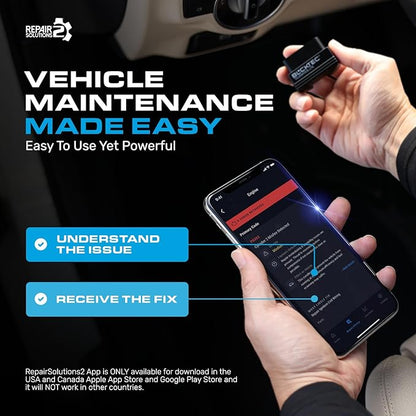 BLCKTEC 410 Bluetooth OBD2 Scanner for iPhone & Android, No Subscription Fee, OBDII Car Code Reader, Diagnose Check Engine Light, Supports OBD2 Compliant Vehicles 1996 and Newer