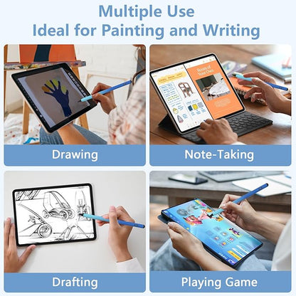 Stylus Pen for iPad 2018-2023 with Palm Rejection, Active Pencil for iPads 10th/9th/8th/7th/6th, for iPad Pro 11/12.9 inch, for iPad Air 5th/4th/3th Gen, for iPad mini 6th/5th Gen(Gradient Blue)