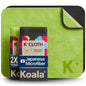 Koala Lens Cleaning Cloth | Japanese Microfiber | Black & Green (Pack of 3)