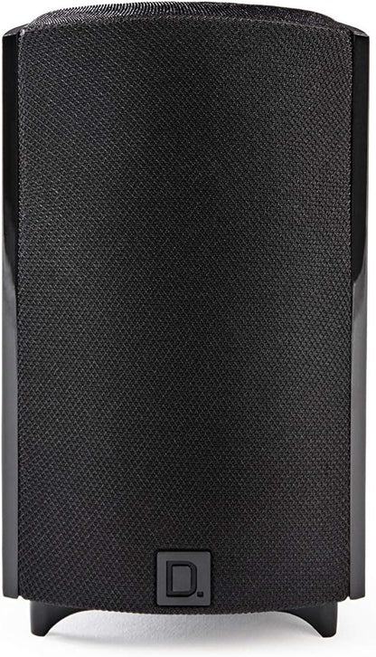 Definitive Technology ProCinema 6D - Compact 5.1 Channel Home Theater Speaker System | 250-Watt Powered Subwoofer Center Channel + 4 Speakers | Sleek Modern Looks Match Any Décor Black