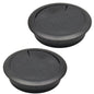 Desk Grommet 3-1/8" (80 mm), Desk Cord Hole Cover, White 2 Pcs