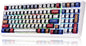 x Aula F99 Wireless Gaming Keyboard, Bluetooth Mechanical Keyboard Hot Swappable Custom Creamy Computer Keyboards, RGB Backlit, Tri-Mode BT5.0/2.4GHz/USB-C, Gasket Structure, Pre-lubed Linear Switches