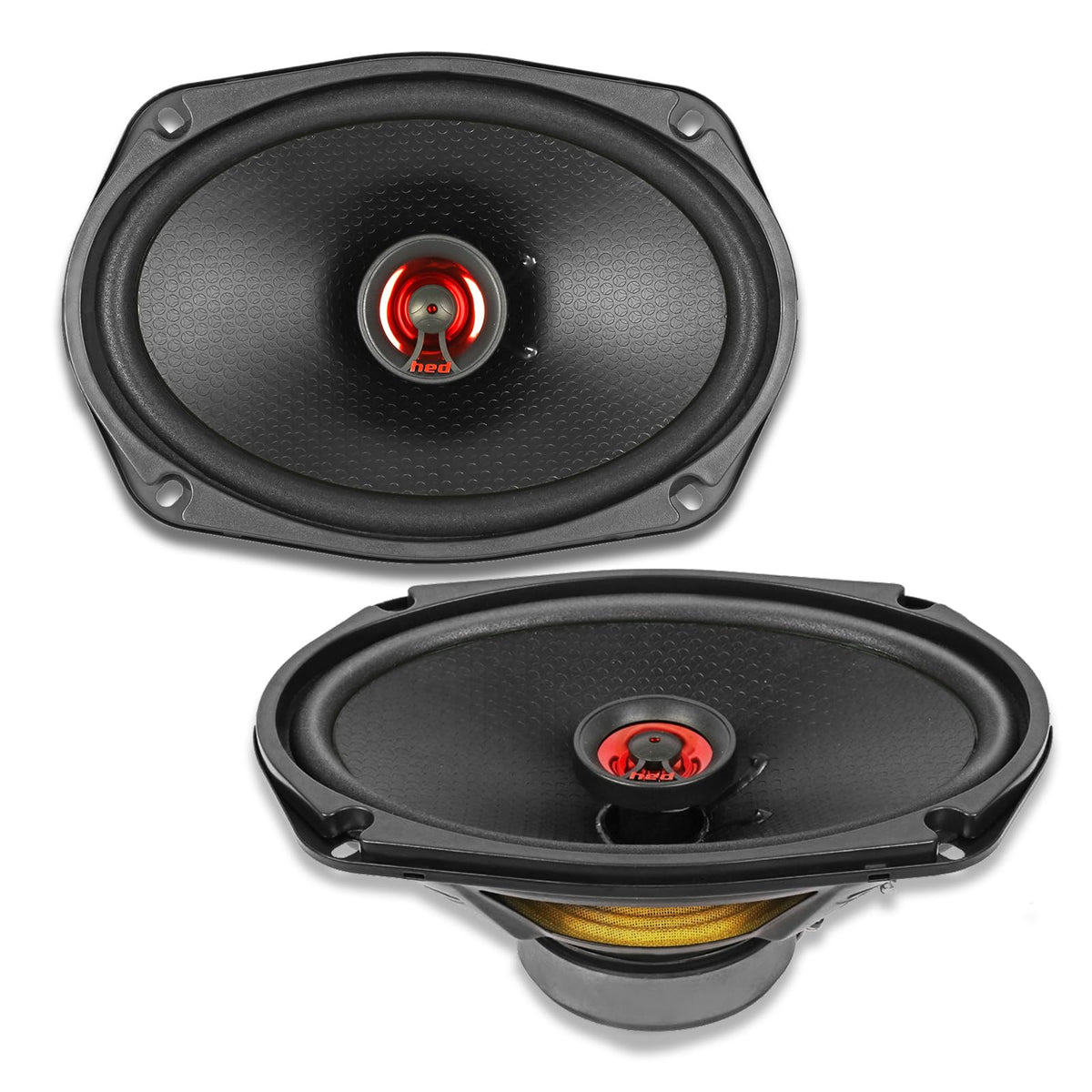 CERWIN-Vega! H693 6"× 9" 3-Way 150W 4Ω Coaxial Full Range Speaker Set(Pair)
