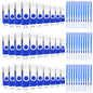 100-Pack of 1GB USB Flash Drive Bulk EASTBULL FAT32 Thumb Drive Pack (Blue)