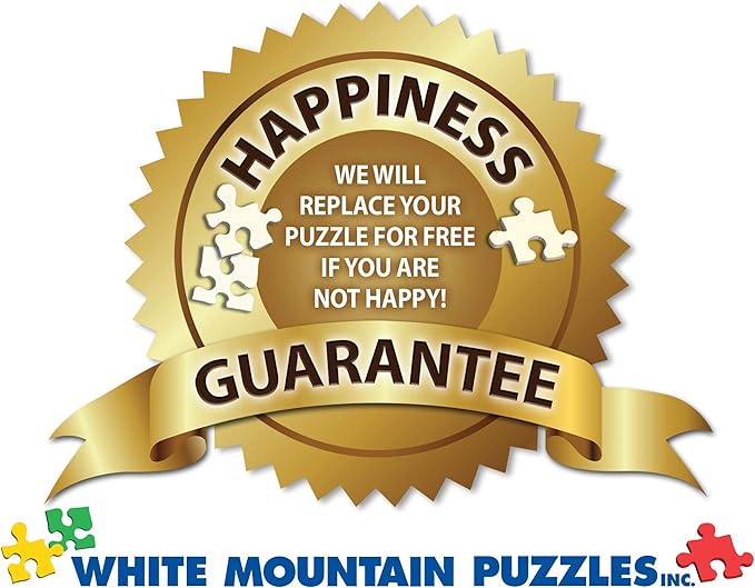 White Mountain Puzzles The Sting of APEP Jigsaw Puzzles 1000 Pieces Mystery Puzzles for Adults