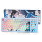 Redragon K707 PRO SE 80% Wireless Gasket RGB Gaming Keyboard, 3-Modes 87 Keys TKL Anime Mechanical Keyboard w/Hot-Swap Socket, Dye-Sub PBT Keycaps & 5-Layer Noise Dampening, Custom Linear Switch