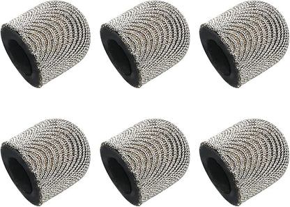 MECCANIXITY 6pcs 6.5mm Stylus Pen Fine Tips Conductive Fiber Capacitive Touch Screen Pens Tip Universal Replacement