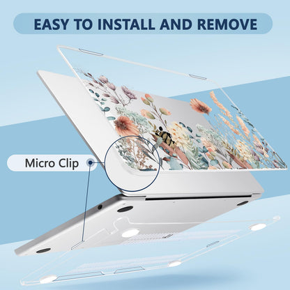 MecBevia Compatible with MacBook Air 15 inch Case M5 M4 M3 M2 2026-2023
