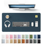 YSAGi Desk Protector&Blotter, Non-Slip Waterproof Leather Mouse Pad