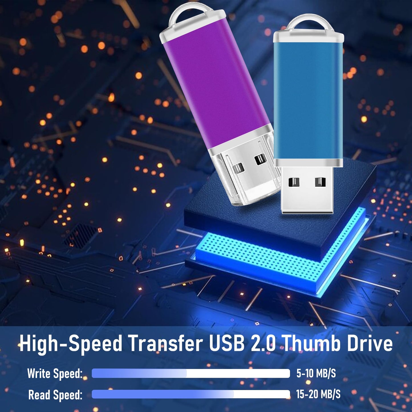 8GB USB Flash Drive Bulk 50 Pack Nicepicten Bulk USB 2.0 Thumb Drive Pack