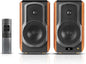 Edifier S1000W WiFi Audiophile Active Bookshelf 2.0 Speakers, 120W RMS Wireless HiFi Bluetooth Sound System Works with Alexa, Optical/RCA x 2 Coaxial, Supports AirPlay 2, Spotify Tidal Connect- Pair