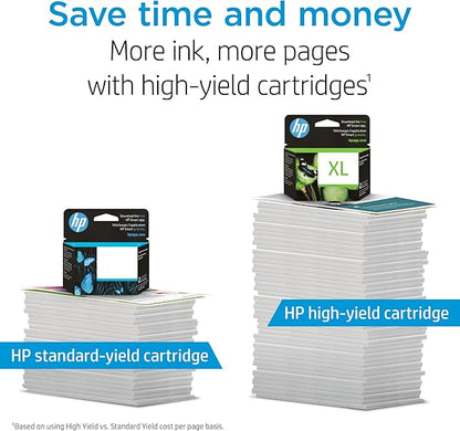 HP 62XL Black High-yield Ink Cartridges for HP Printers | Works with Printer Series: ENVY 5540, 5640, 5660, 7640, OfficeJet 5740, 8040, OfficeJet Mobile 200, 250 | Instant Ink | C2P05AN