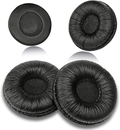 Ear Cushions for Plantronics Headset Replacement Ear Pads Compatible with Plantronics HW251N HW261N HW510 HW520 Blackwire C320 3210 3220 3320 Jabra Biz 1500 GN2000 PRO 920 9450 Headphones (4 Pack)