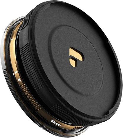 PolarPro 77mm Peter McKinnon Mist VND Camera Filter - 2-5 Stop Variable Neutral Density Lens Filter for DSLR/Mirrorless Pro Video – for Cinematic Shutter Speed Control + Diffusion