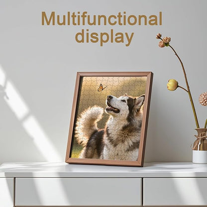 Personalized Photo Puzzle with Glossy Finish – Custom Jigsaw Puzzle 120/200/300/500/1000/1500 Pieces for Family, Couples, Pets, Birthdays, and Weddings (200-Vertical)
