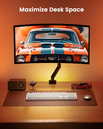 ErGear Single Monitor Arm for 13-36 Inch Screens, 22 lbs Capacity