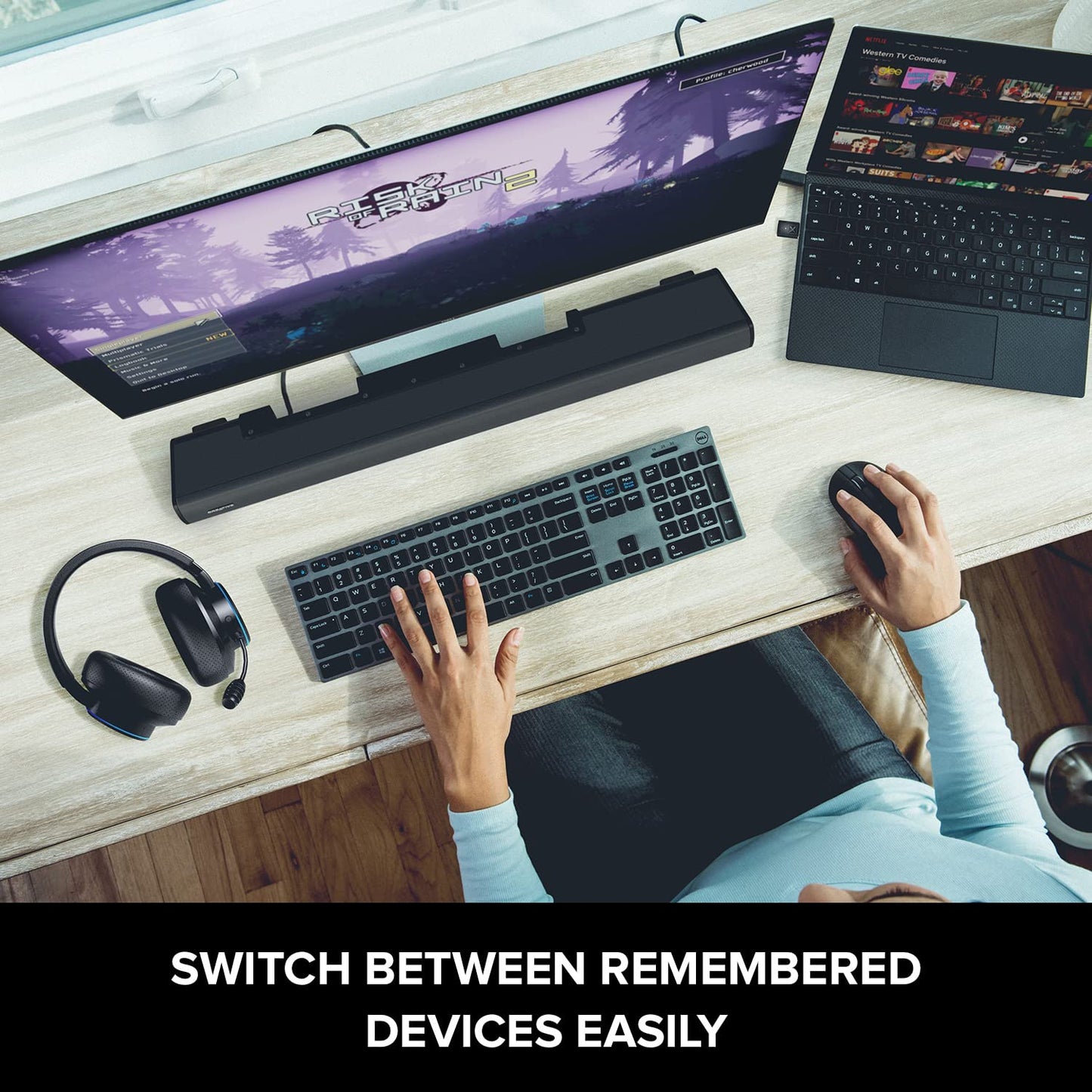 Creative BT-W5 Smart Bluetooth 5.3 Audio Transmitter with aptX Adaptive, High-Resolution 24-bit / 96 kHz Audio, Device-Switching Function, Works with PC/Mac/Gaming Consoles