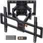 Perlegear UL Listed Full Motion TV Wall Mount for 42-90" TVs up to 132lbs
