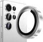 YWXTW [2025 Original Like for Samsung Galaxy S25 Ultra Camera Lens Protector, [Ultra-Thin & 6X Stronger] S25 Ultra Camera Lens Cover, 9H Tempered Glass Upgraded Metal Edging(Titanium silver)