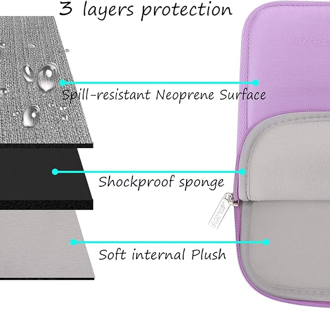 MOSISO Laptop Case 15 inch, 15 inch Laptop Sleeve with Small Case