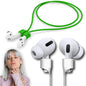 cobcobb Ultra Strong Magnetic Airpod Pro Strap Anti-Lost Cord Sports Lanyard Compatible with Airpods 3rd 2nd Generation Pro 3 2 1 (Grey)