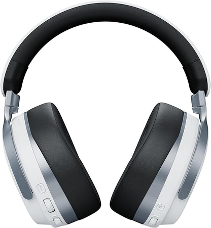Turtle Beach Stealth 700 Gen 3 Wireless Multiplatform Amplified Gaming Headset for PS5, PS4, PC, Mobile – 60mm Drivers, AI Noise-Cancelling Mic, Bluetooth, 80-Hr Battery, Dual Transmitters – White