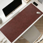 Leather Desk pad for Computer and laptops, Ideal for Gaming and Office use, Large Mouse pad and Keyboard mat,Desk mat Special for man. A complimentary Wrist pad and Phone Stand (Black, 39.37"*17.7")