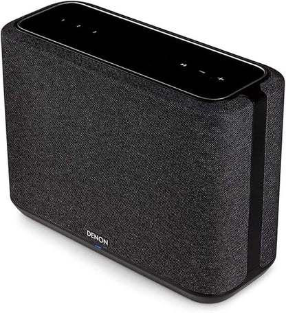 Denon Home 250 Wireless Smart Speaker – Mid-Size, Stereo Sound, Wi-Fi & Bluetooth, HEOS Built-in, Alexa Built-in, Siri & AirPlay 2, Spotify Connect, Multi-Room Support, Black