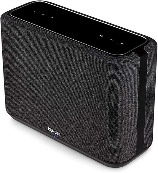 Denon Home 250 Wireless Smart Speaker – Mid-Size, Stereo Sound, Wi-Fi & Bluetooth, HEOS Built-in, Alexa Built-in, Siri & AirPlay 2, Spotify Connect, Multi-Room Support, Black
