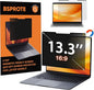 Magnetic Laptop Privacy Screen 13.3 Inch 16:9(Not for 1920x1200 Resolution)- Removable Anti-Glare Blue Light Filter, Computer Privacy Screen Shield for 13.3'' 1920x1080P Laptop Monitor